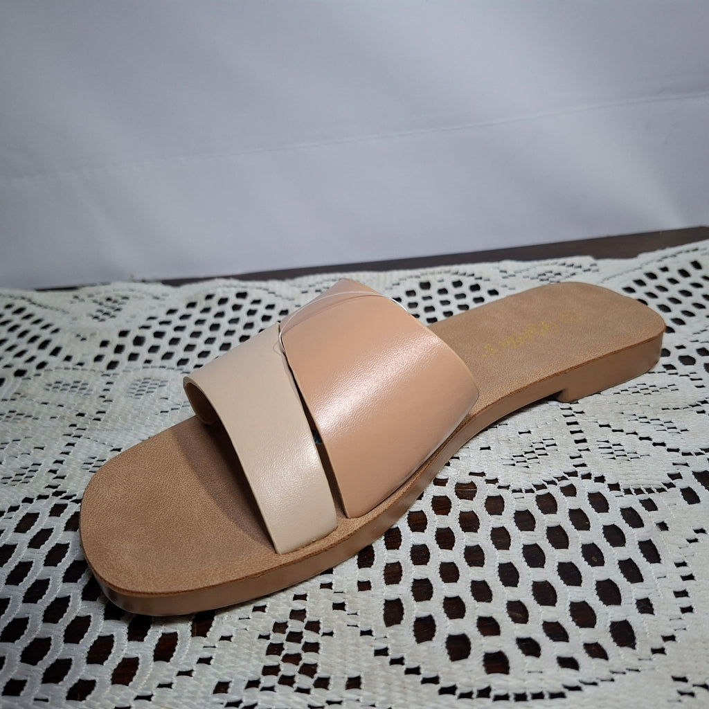 Sandalias bi tono
