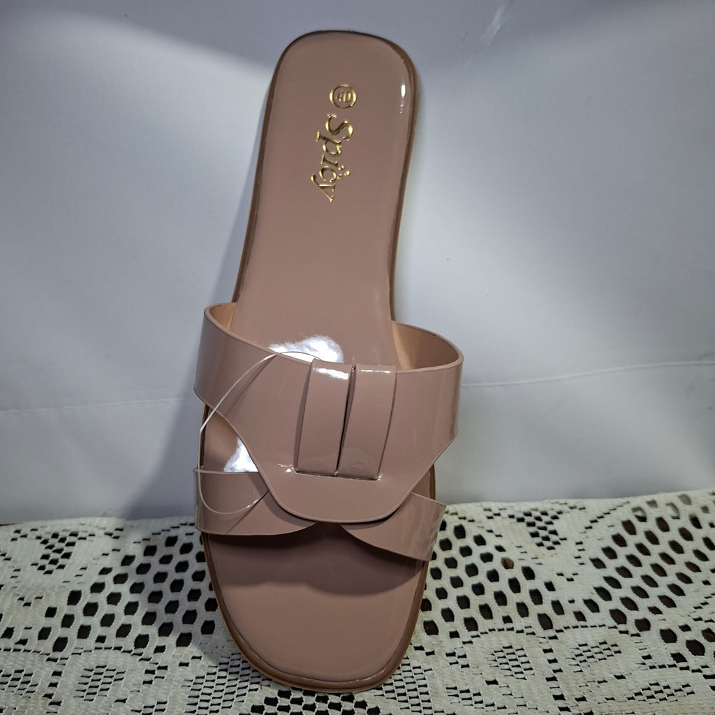 Sandalia Color Oro Rosa